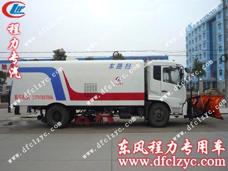 湖北程力東風(fēng)天錦掃路鏟雪車右側(cè)效果圖 湖北程力東風(fēng)天錦掃路鏟雪車右側(cè)效果圖