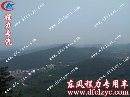 塔頂觀望隆中群山