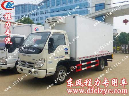 湖北程力福田3360冷藏車效果展示圖